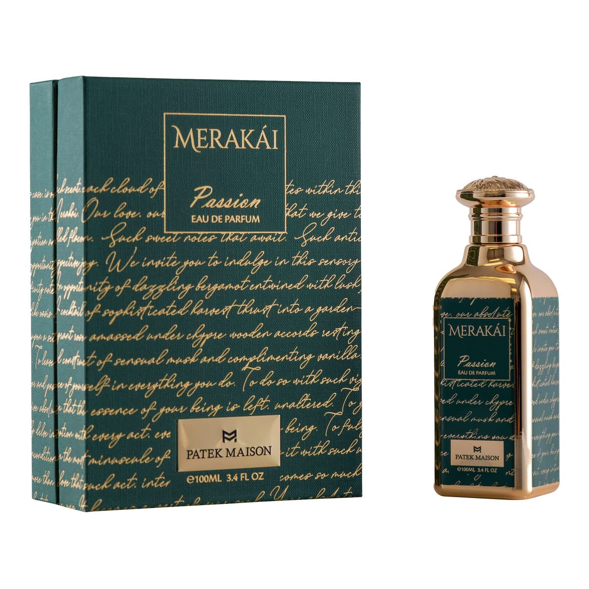 Merakai Passion By Patek Maison For Women - 3.4 oz Eau de Parfum