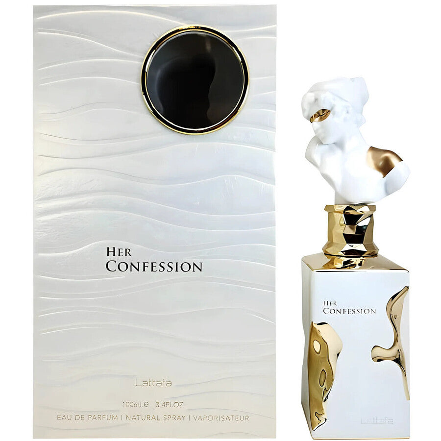 Lattafa Her Confession Eau de Parfum - 3.4 oz