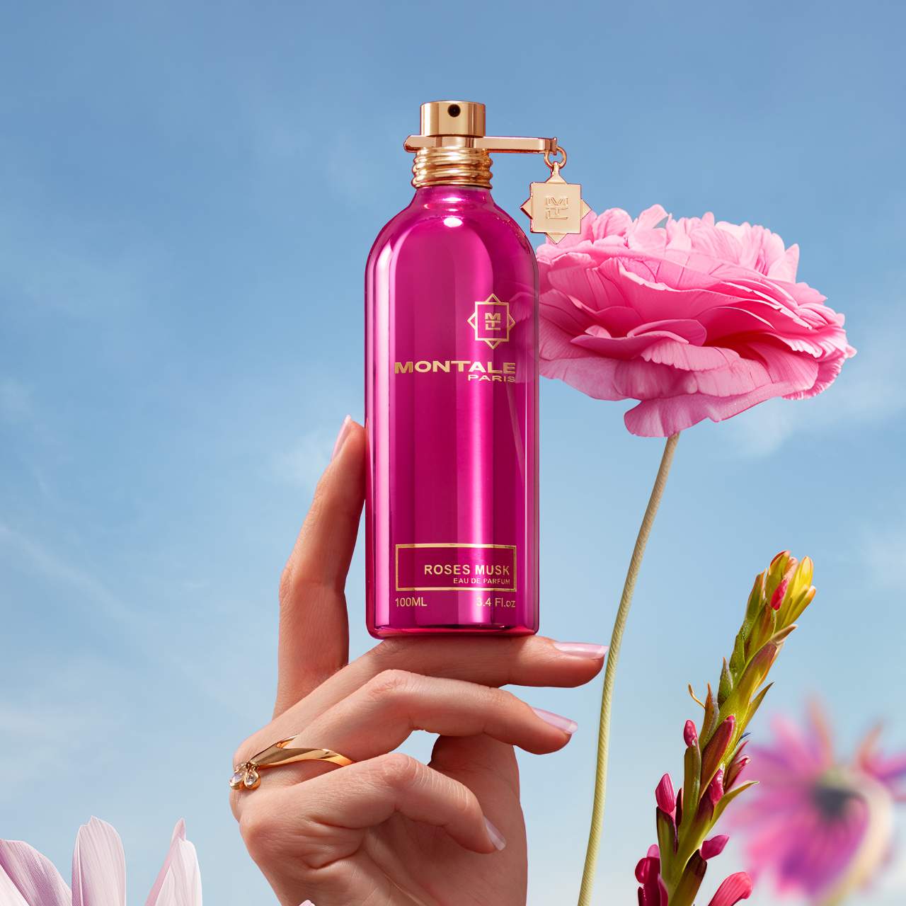 MONTALE ROSES MUSK 3.4 oz Eau de Parfum For Women