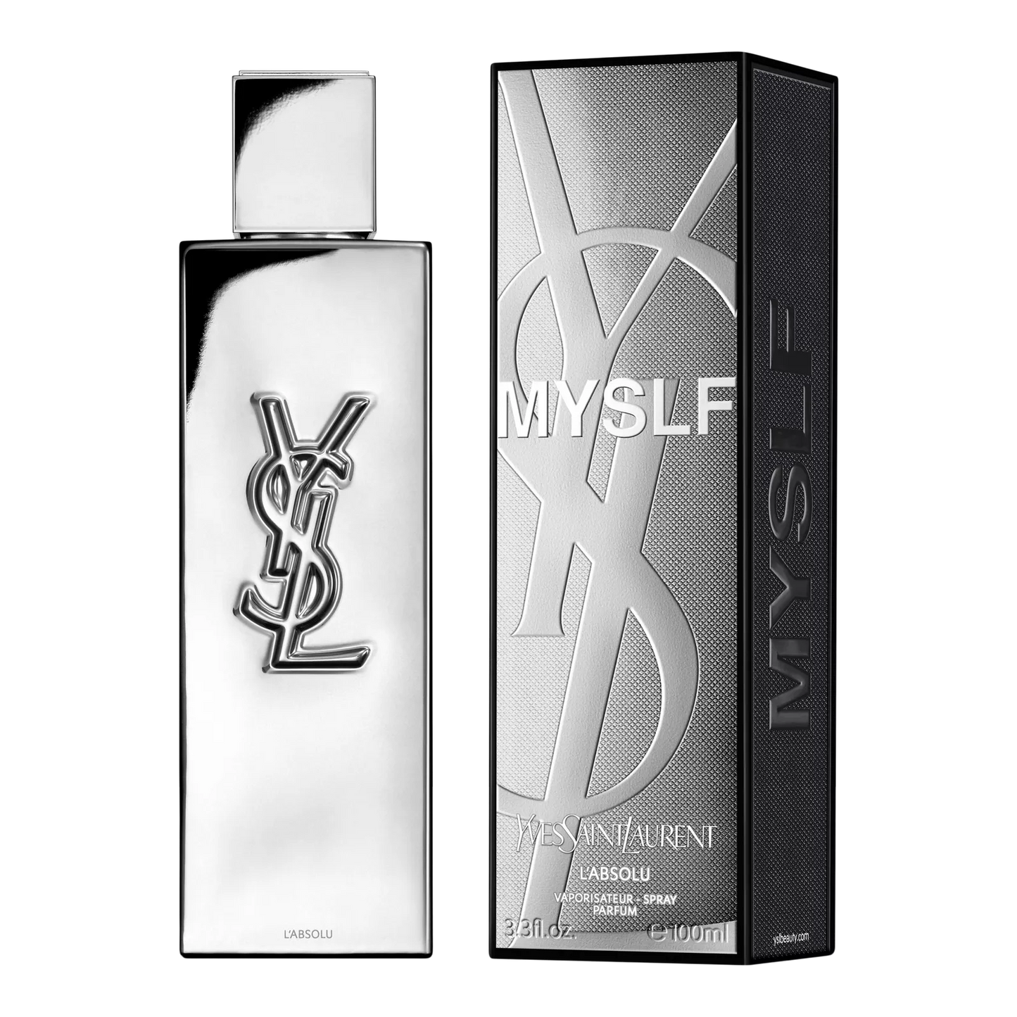 Yves Saint Laurent MYSLF L'ABSOLU Eau De Parfum Spray for Men 3.3 Oz