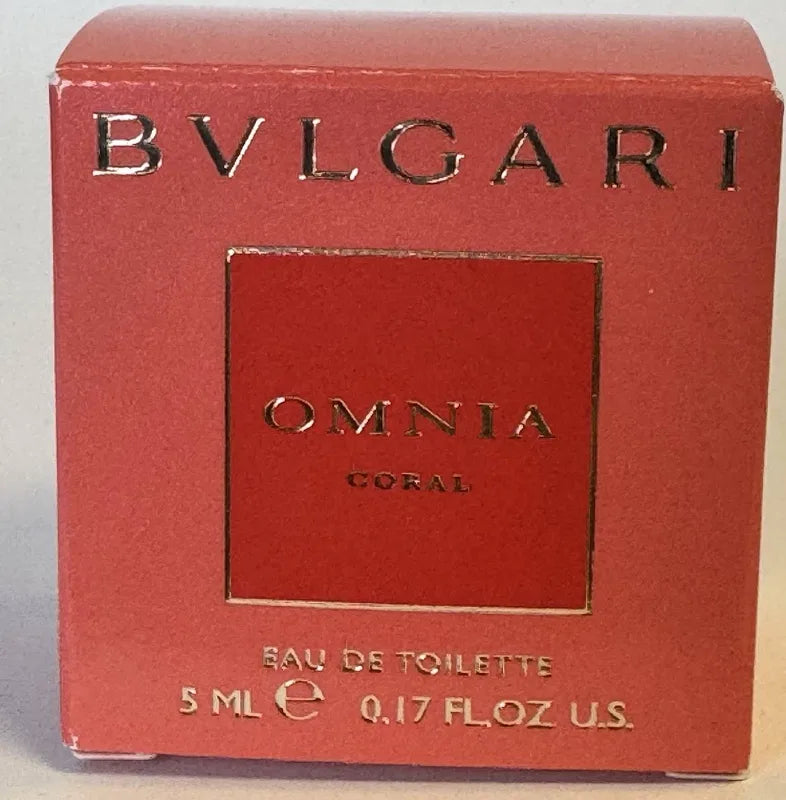 Bvlgari Omnia Coral For Women Eau de Toilette Mini 5ml