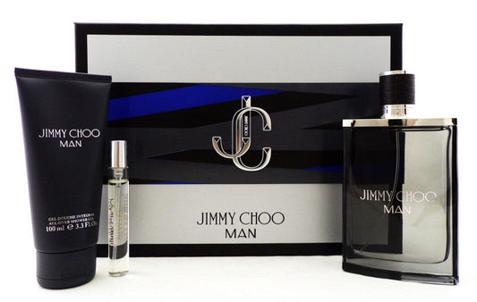 Jimmy Choo Man 3 Piece Gift Set Eau De Toilette