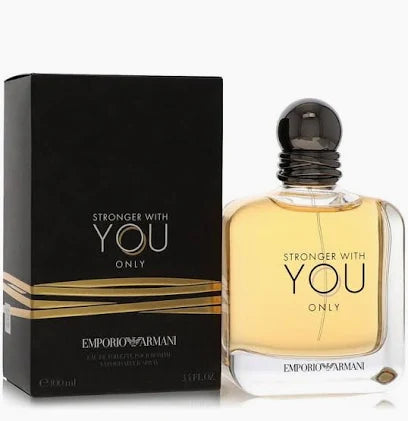 Emporio Stronger with you only Pour Homme EDT SPR 3.3 FL OZ